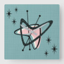 Search for boomerang clocks Atomic age