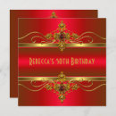 Search for rich birthday invitations Gold