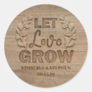 Search for wood tree stickers Bride and groom