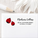 Search for red ladybug return address labels Modern