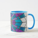 Search for stained glass mugs Blue
