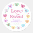 Search for sweet valentine stickers Bridal shower