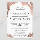 Search for metallic wedding invitations Trendy