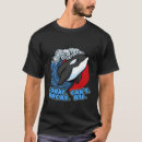 Search for whales mens tshirts Orcas