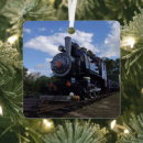 Search for steam engine christmas tree decorations Railroad