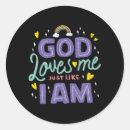 Search for god loves me stickers Jesus