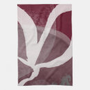 Search for burgundy and white tea towels Modern
