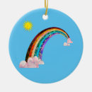 Search for rainbow unicorn christmas tree decorations Trendy