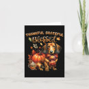 Search for dachshund thanksgiving cards Pumpkin