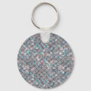 Search for fish scale key rings Glitter