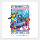 Search for superhero stickers Batmobile