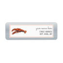 Search for lobster return address labels Ocean