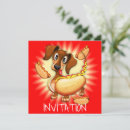 Search for fast food invitations Hot dog