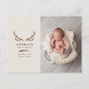 Search for rustic birth announcement cards Trendy