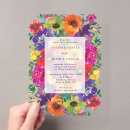 Search for floral fiesta invitations Colourful