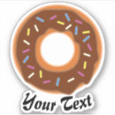 Search for yummy delicious stickers Doughnut