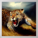 Search for leopard portrait posters Feline