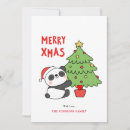 Search for panda bear christmas cards Merry
