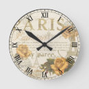 Search for paris vintage clocks Floral