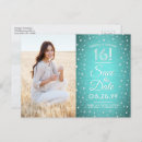 Search for sweet 16 save the date postcards Elegant