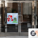 Search for christmas window decals Cartoon