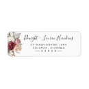 Search for dusty rose return address labels Flowers