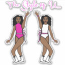 Search for ribbon cutting stickers White