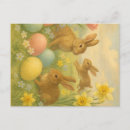 Search for vintage easter bunny postcards Cute