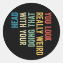 Search for looking at you stickers Vintage