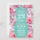 Search for tropical floral baby shower invitations Pineapple
