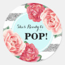 Search for ready to pop baby shower stickers Popcorn