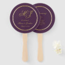 Search for purple and gold wedding programs Chic