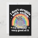 Search for autism invitations Month