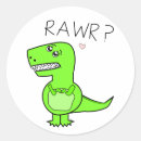 Search for t rex cartoon stickers Dinosaurs