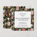 Search for mom 50th birthday invitations Floral
