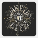 Search for good vibes stickers Black and white