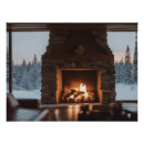 Search for fireplace posters Cosy
