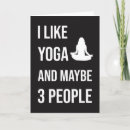 Search for funny yoga seasonal cards Meditation