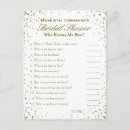 Search for bingo game postcards Bridal shower bingo