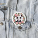 Search for panda bears badges Adorable