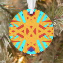 Search for geometric snow christmas tree decorations Blue