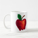 Search for apple leaves mugs Red