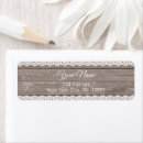 Search for weathered wood return address labels For her