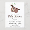 Search for cute sloth invitations Whimsical