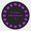 Search for pumpkin carving stickers Jack o' lantern
