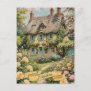 Search for cottage garden postcards Rustic