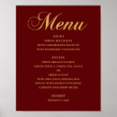 Search for maroon menus Elegant