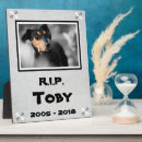 Search for death of a pet plaques Dog