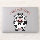 Search for cute cartoon cow stickers Humour