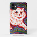 Search for psychedelic cat iphone cases Louis wain